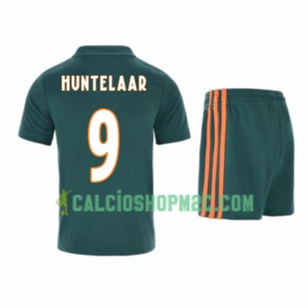 Ajax Amsterdam Klaas-Jan Huntelaar 9 Bambino Maglia Trasferta 2019/2020 Manica Corta (+ Pantaloncini)